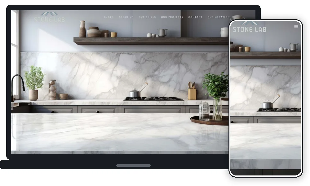 Stone Lab, Inc (newest build) website by Phoenix AZ Ad Agency